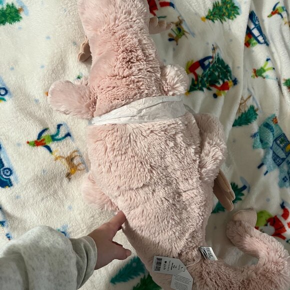 BNWT HUGE Jellycat Rose Dragon - Picture 7 of 8